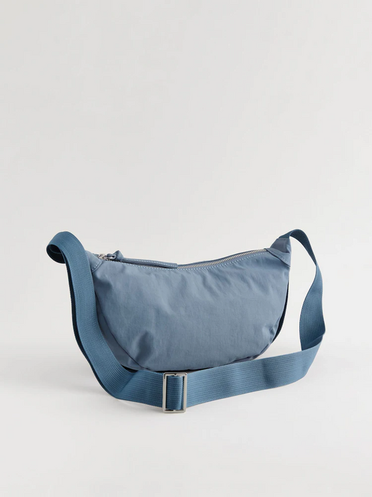 Blue Sling Cross-Body Bag