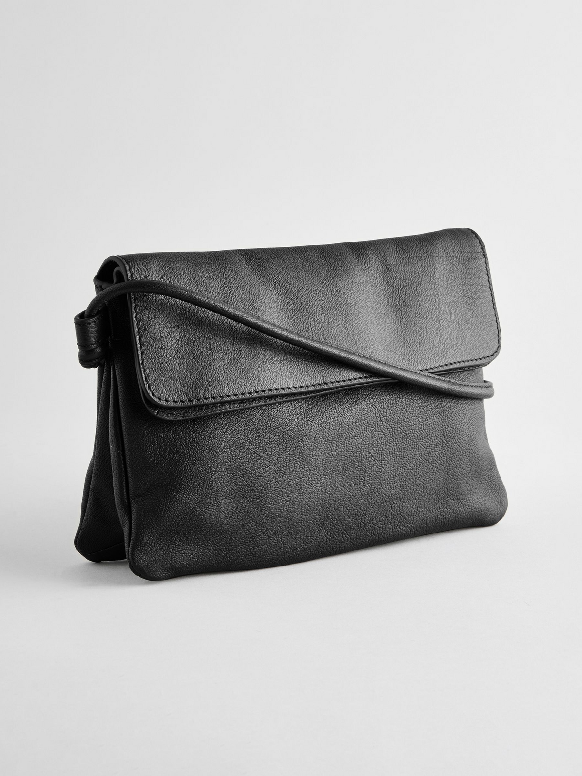 Black Utility Cross-Body Bag